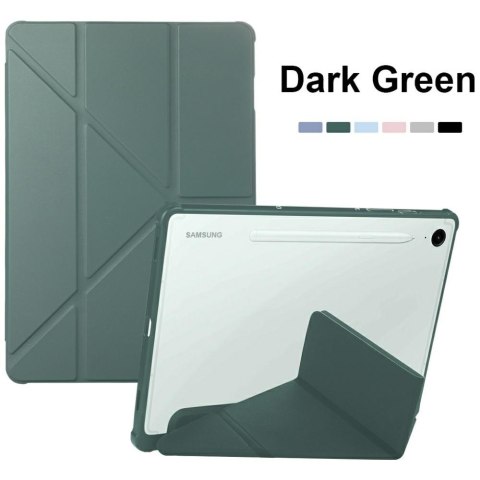 Etui Stand Samsung Tab S10 Ultra zielone /green