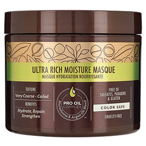 Odżywcza Maska do Włosów Macadamia Ultra Rich Moisture (60 ml)
