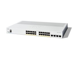 Cisco Catalyst 1200 Zarządzany L2 Gigabit Ethernet (10/100/1000) Obsługa PoE 1U Biały