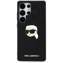 Etui Karl Lagerfeld Leather Monogram Pin Logo Karl Head do Samsung Galaxy S25 Ultra czarny