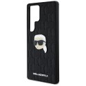 Etui Karl Lagerfeld Leather Monogram Pin Logo Karl Head do Samsung Galaxy S25 Ultra czarny