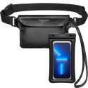 Spigen Universal Waterproof A621 Case& Waist Bag Black AMP04533