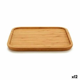 Tacka do przekąsek Kinvara JWHW-3710-1 Brązowy Kwadratowy 25 x 1,5 x 25 cm (12 Sztuk)