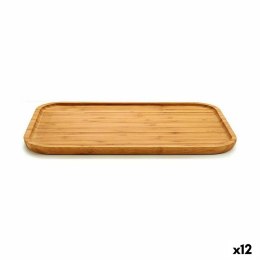 Tacka do przekąsek Kinvara JWKW-3712-2 Brązowy Prostokątny 36 x 1,5 x 24 cm (12 Sztuk)