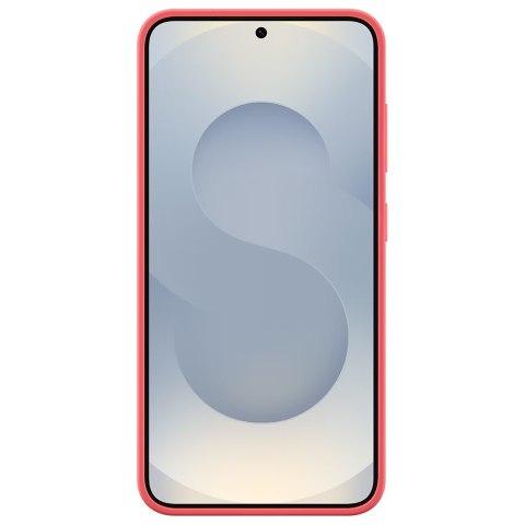 Etui Samsung Silicone do Galaxy S25+ czerwony