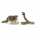 Playset Schleich Alligator/Anaconda Duel Set 4 Części