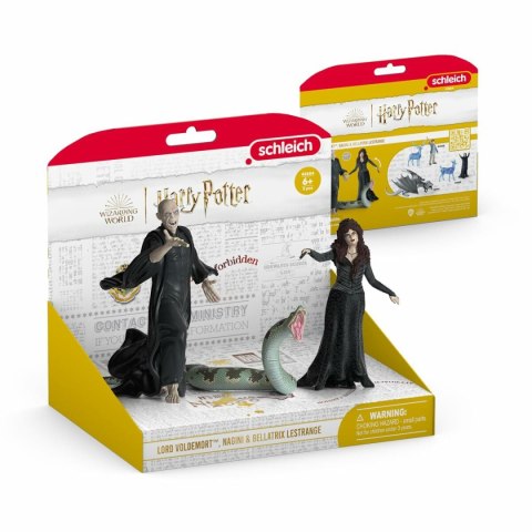 Figurki Superbohaterów Schleich Voldemort, Nagini and Bellatrix (3 Sztuk)