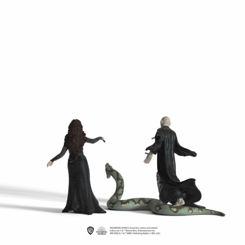 Figurki Superbohaterów Schleich Voldemort, Nagini and Bellatrix (3 Sztuk)