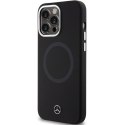 Mercedes MEHMP15L23SCMK iPhone 15 Pro 6.1" czarny/black hardcase Silicone Bicolor MagSafe
