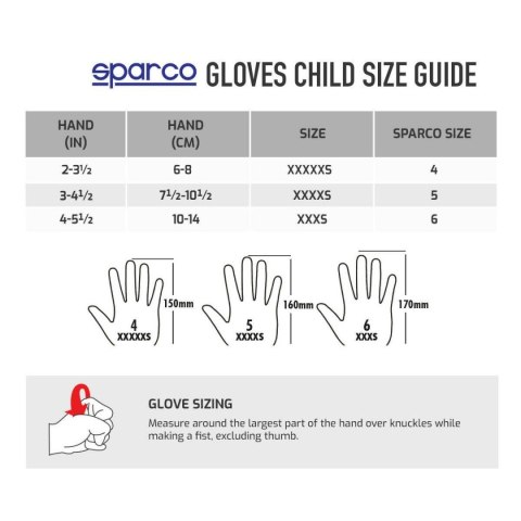 Rękawice kartingowe Sparco Rush 2020 Czarny Kolor Zielony 10