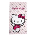 Ręcznik plażowy Hello Kitty Jasnoróżowy 70 x 140 cm
