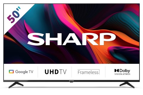 Telewizor SHARP 50" 50GL4260E 127cm 4K Ultra HD Smart TV Wi-Fi Czarny