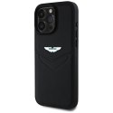 Etui Aston Martin HC Leather Victory Design do iPhone 16 Pro Max czarny