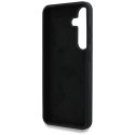 Etui Guess Silicone Big 4G Logo Bottom Script Samsung Galaxy S25 czarny