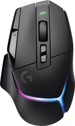 Logitech G G502 X Plus myszka Gaming Po prawej stronie RF Wireless Optyczny 25600 DPI