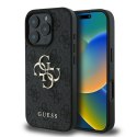 Guess GUHCP16L4GMGGR iPhone 16 Pro 6.3" czarny/black hardcase 4G Big Logo