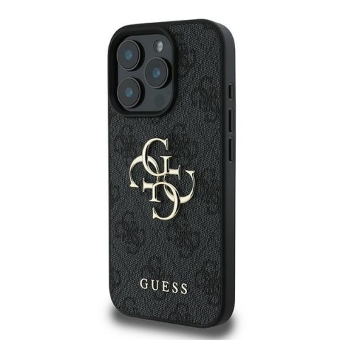 Guess GUHCP16L4GMGGR iPhone 16 Pro 6.3" czarny/black hardcase 4G Big Logo