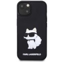 Karl Lagerfeld KLHCP14S3DRKHNK iPhone 14 / 15 / 13 6.1" czarny/black hardcase Rubber Choupette 3D
