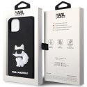 Karl Lagerfeld KLHCP14S3DRKHNK iPhone 14 / 15 / 13 6.1" czarny/black hardcase Rubber Choupette 3D