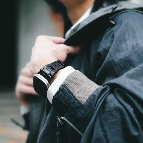 Skinarma pasek Titon Apple Watch Ultra 49mm pomarańczowy/orange