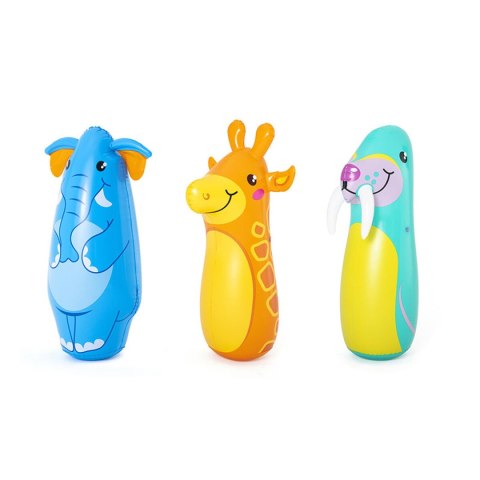 Dmuchany worek bokserski dla dzieci Bestway zwierzęta 89 cm