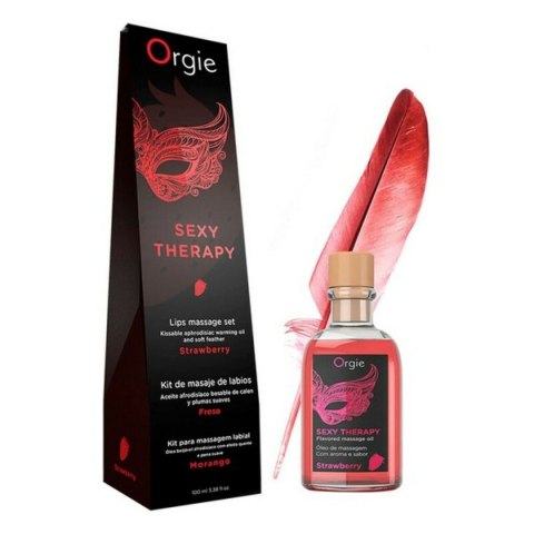 Duży zestaw do rokoszy Sexy Theraphy Strawberry Orgie