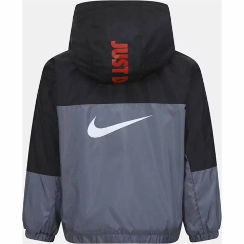 Kurtka Dziecięcy Nike Fleece Lined Szary - 6-7 Lat