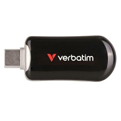 Pendrive Verbatim Plectra 128GB USB-C czarny/black 30225