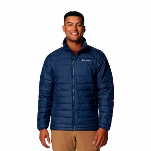 Męska kurtka sportowa Columbia Powder Lite II Niebieski - S