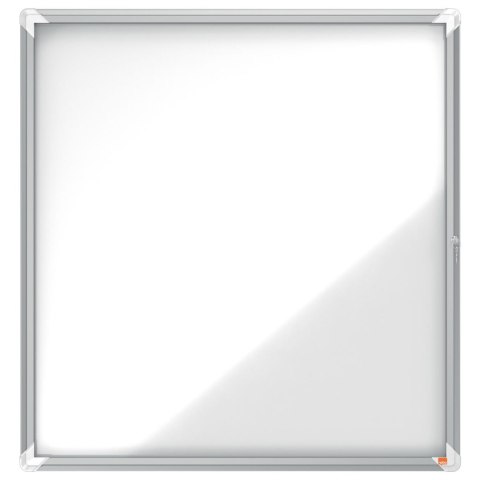 Tablica Ogłoszeń Nobo Panorama Biały Aluminium Szkło 100 x 97,2 x 4,5 cm