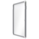 Tablica Ogłoszeń Nobo Panorama Biały Aluminium Szkło 100 x 97,2 x 4,5 cm
