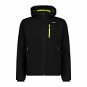 Męska kurtka sportowa Campagnolo Softshell Czarny - XL