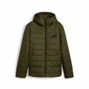 Męska kurtka sportowa Puma Essentials Hooded Padded Ciemna zieleń - XL