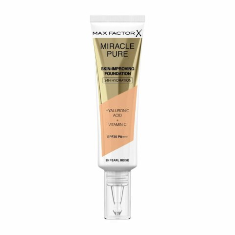 Płynny Podkład do Twarzy Max Factor Miracle Pure 35-pearl beige SPF 30 (30 ml)