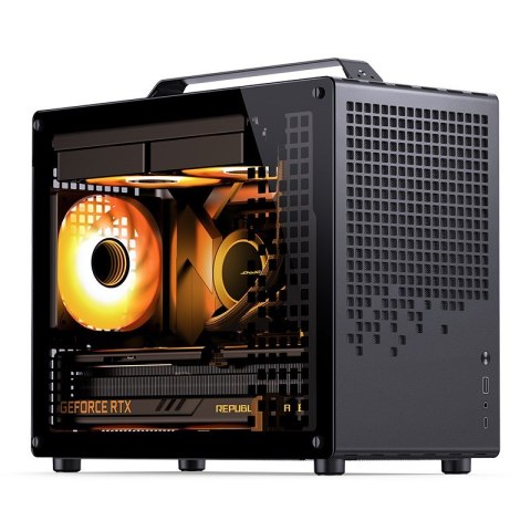 Obudowa Jonsplus MATX Uchwyt Case Z20 - czarny