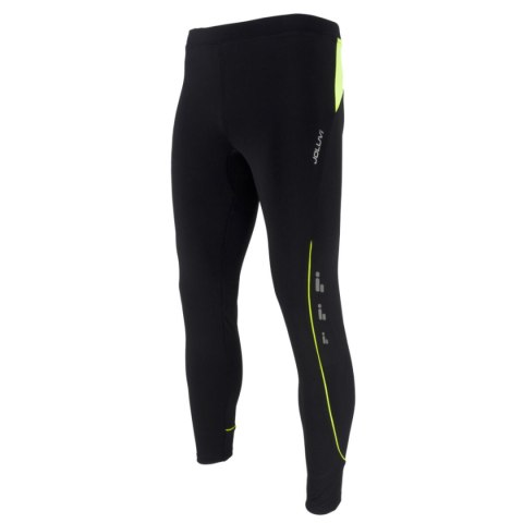 Spodnie dresowe dla dorosłych Joluvi Żółty Czarny - XL