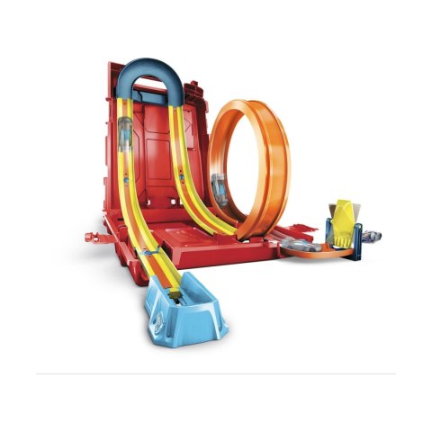Tor z Wyrzutnią Mattel Hot Wheels Track Builder