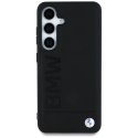 Etui BMW Leather Big Wordmark do SamsungGalaxy S25+ czarny