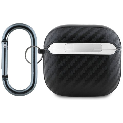 Etui Red Bull PU Carbon Logo do AirPods 4 czarny
