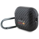 Etui Red Bull PU Carbon Logo do AirPods Pro 2 czarny