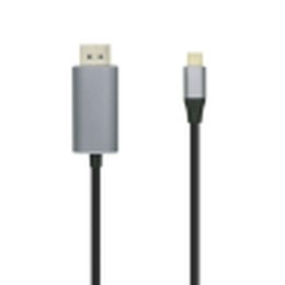 Adapter USB-C na DisplayPort Aisens A109-0394 Czarny 80 cm (1 Sztuk)