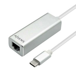 Adapter USB na Ethernet Aisens A109-0341 USB 3.1 Srebrzysty 15 cm