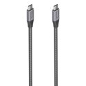 Kabel USB-C na USB-C Aisens A107-0875 3 m Szary