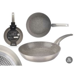 Patelnia nieprzywlekająca Kinvara Srebrzysty Aluminium Indukcja