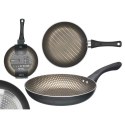 Patelnia nieprzywlekająca Kinvara Czarny Aluminium Bakelit Indukcja 22 cm