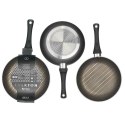 Patelnia nieprzywlekająca Kinvara Czarny Aluminium Bakelit Indukcja 22 cm