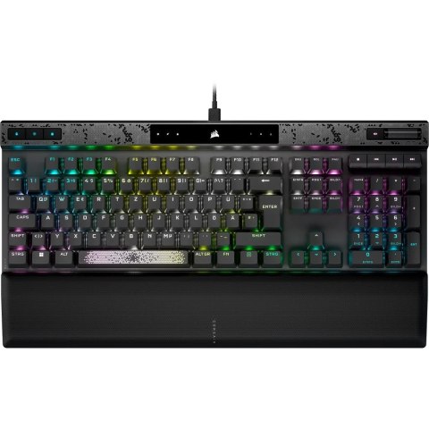 Klawiatura Gaming Corsair K70 MAX USB Niemiecki Czarny