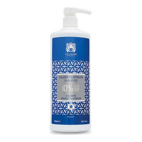 Szampon do włosów blond lub siwych Silver Platinium Valquer (1 L)