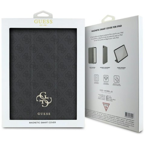 Guess GUFC13RM24PS4SGK iPad Air 13" M2 2024 / M3 2025 / M4 2026 czarny/black Magnetic 4G Big Logo