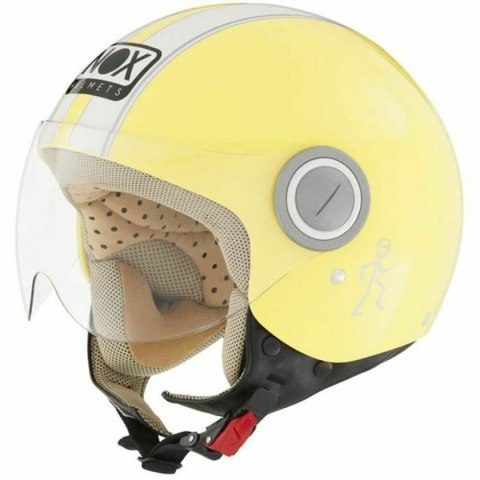 Kask Nox N210 Biały/Żółty - L